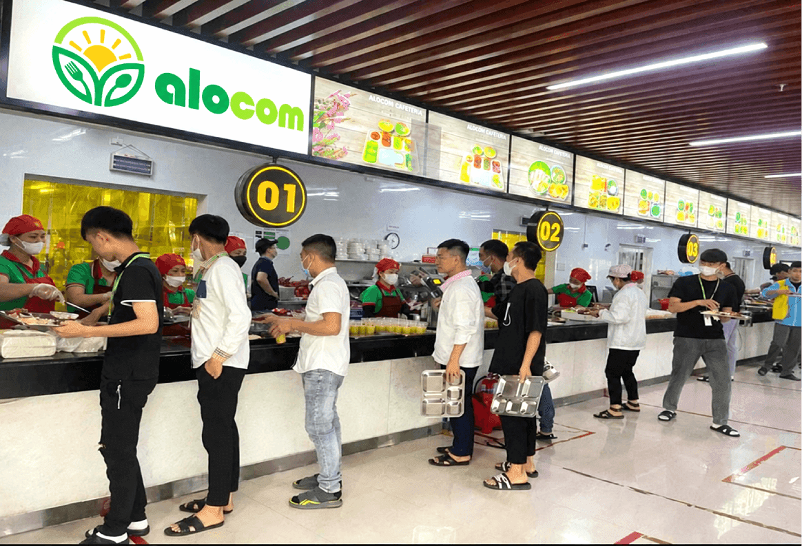Canteen phục vụ chuyên nghiệp ALOCOM - Giá trị tạo nên sự khác biệt